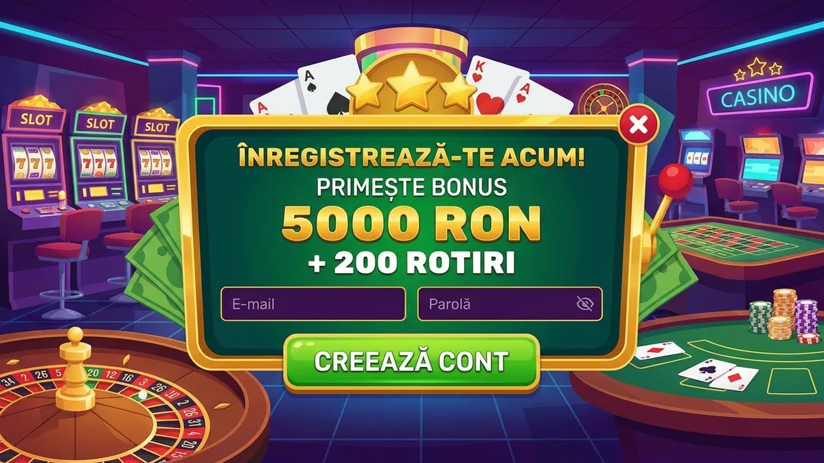 Înregistrare cu bonus